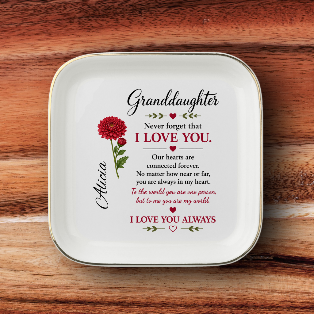 Granddaughter Jewelry Dish