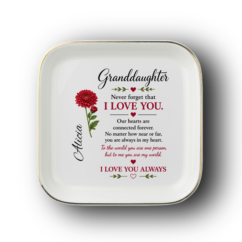 Granddaughter Jewelry Dish